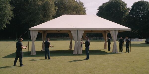 Gazebo Tent Setup